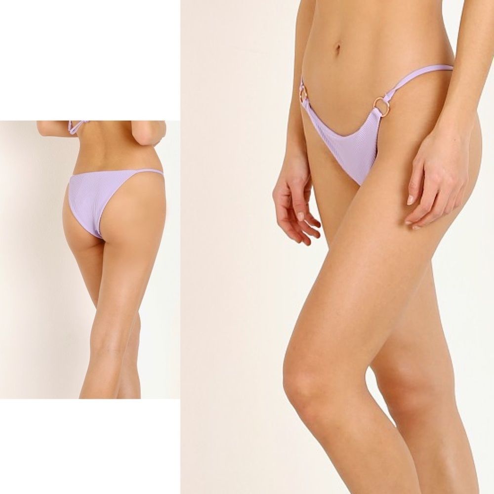 FRANKIES Bikinis Isabella Bikini Bottoms L NWT